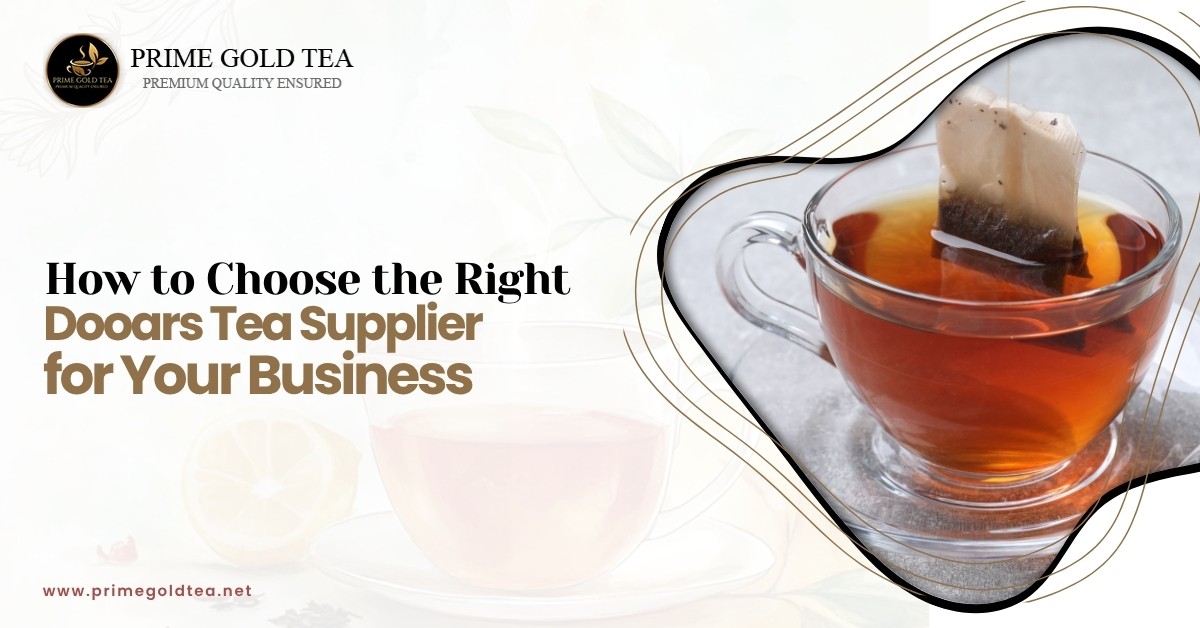 How to Choose the Right Dooars Tea Supplier for Your Business